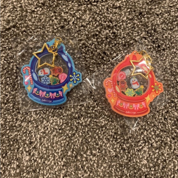 Odens Eye Other Odens Eye Christmas Snow Globe Keychains Poshmark